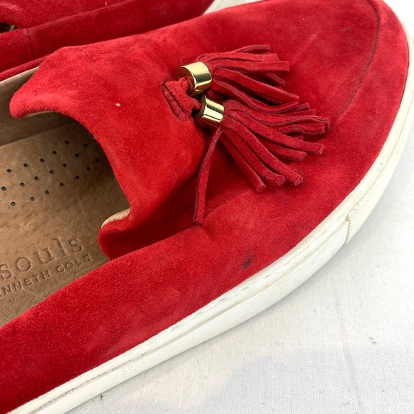 Gentle Souls Rory Slide on Mules in Red Suede size 11 - Picture 5 of 7